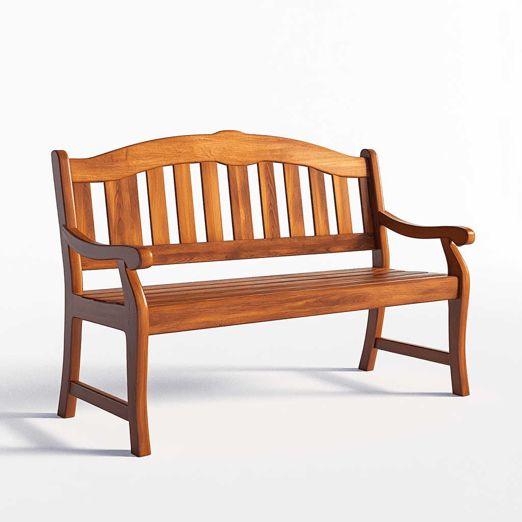 Sitzbänke mit Rückenlehne