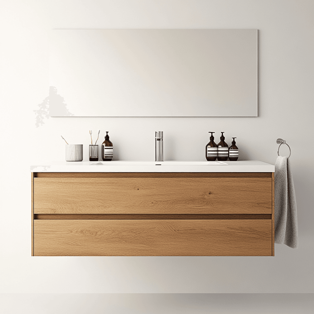 Waschbecken mit Unterschrank